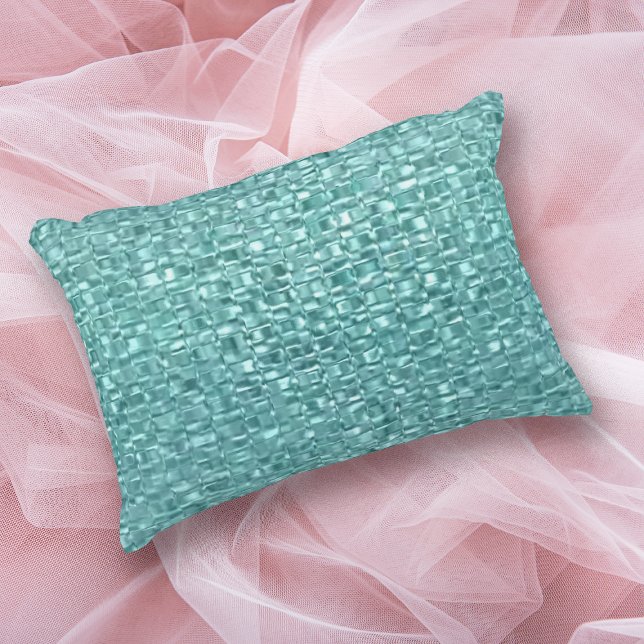 Turquoise Glass Decorative Cushion (Creator Uploaded)