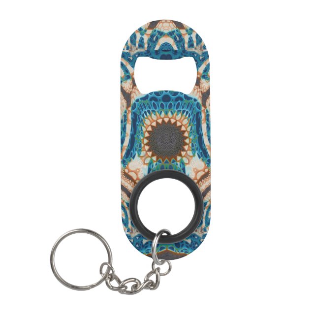 Turquoise Gold Sun Southwestern Art (Front)