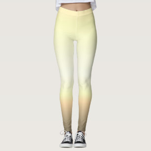 Turquoise grey Ombre Leggings