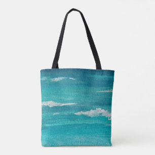 Turquoise Gulf Waters Art Shopping Tote Bag