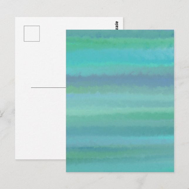 Turquoise Is My Favourite Colour Postcard (Front/Back)
