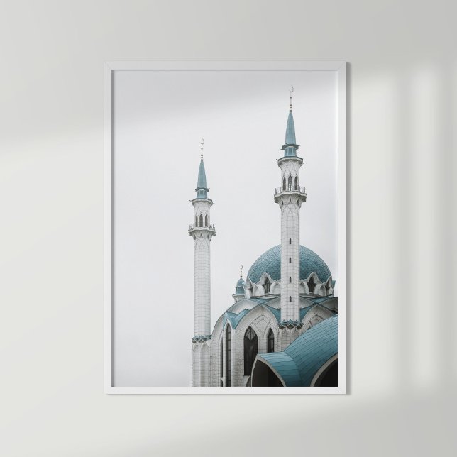 Turquoise Islamic Mosque Poster (Creator Uploaded)