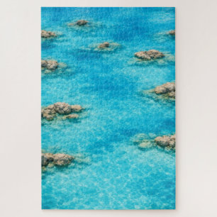 Turquoise Lagoon Ocean Water Jigsaw Puzzle