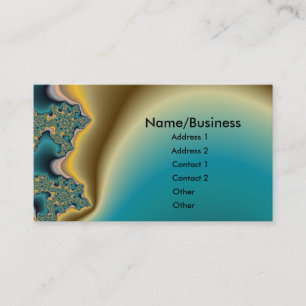 Turquoise Lake Business Card