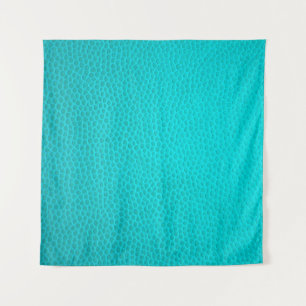 Turquoise leather skin texture skin tapestry