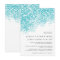 Turquoise Light Shower | Wedding Invitations