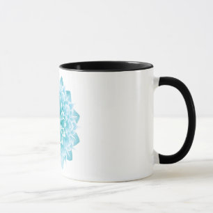 Turquoise Lotus Mug. Mug