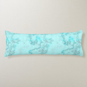 Turquoise marble body cushion
