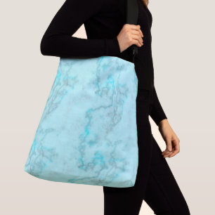 Turquoise Marble Crossbody Bag