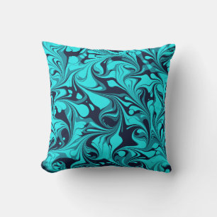 Turquoise Marble Cushion