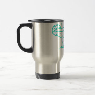 Turquoise Margs & Matrimony Bachelorette party Travel Mug