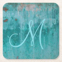 Turquoise Monogram