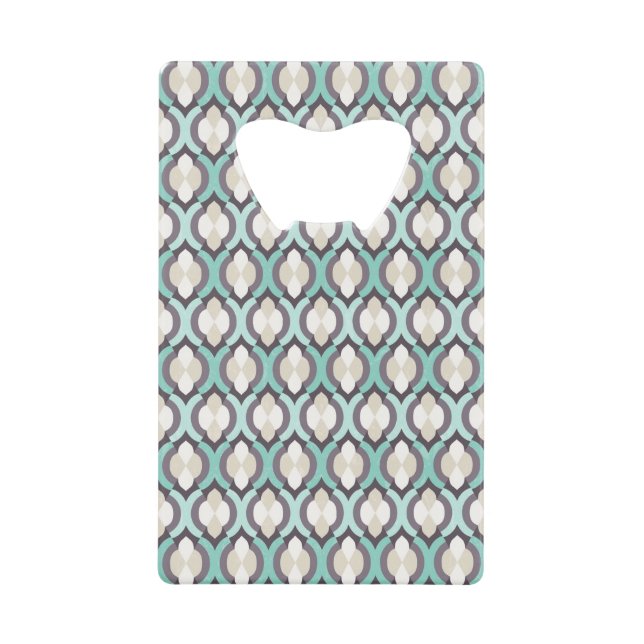 Turquoise Moroccan Pattern (Front)