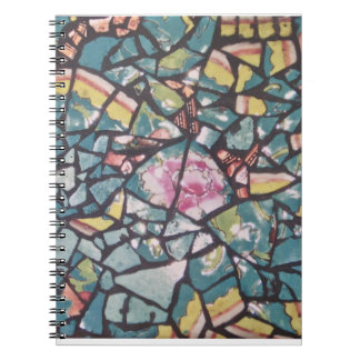Turquoise Mosaic notebook
