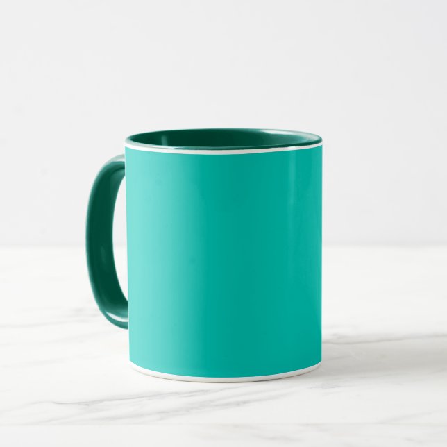 Turquoise Mug (Front Left)