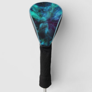 Turquoise Nebula  Golf Head Cover