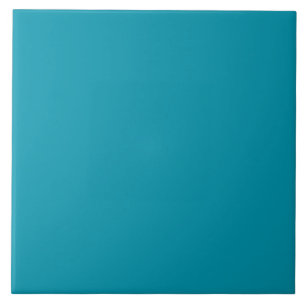 Turquoise Ocean Blue Ceramic Tile. Tile