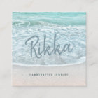 Turquoise Ocean Sandy Beach Handmade Jewellery