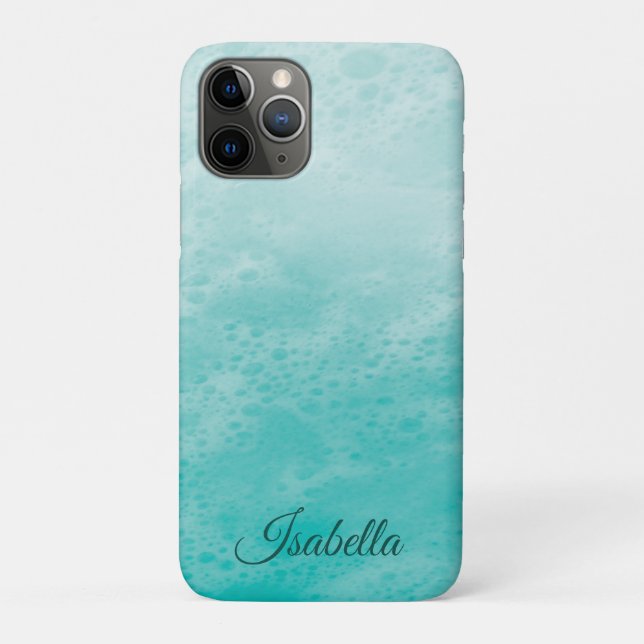 Turquoise Ocean Waves Case-Mate iPhone Case (Back)