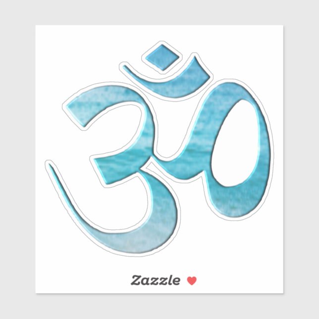 Turquoise Om  (Sheet)