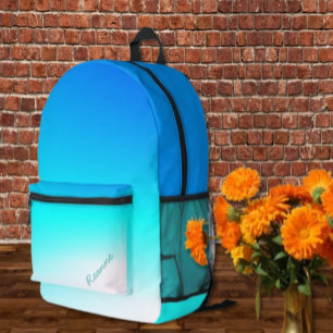 Turquoise Ombre Backpack