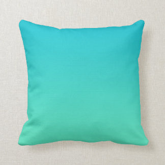 “Turquoise Ombre” Cushion
