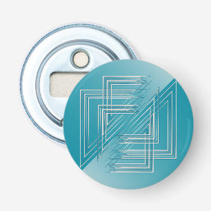 Turquoise opal white bottle opener