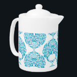 Turquoise ornament<br><div class="desc">Introducing our Turquoise Ornament Teapot – a stunning fusion of beauty and utility for your tea rituals. Adorned with intricate ornamentation and boasting a vibrant turquoise hue, this teapot is more than just a vessel – it's a centerpiece for your tea gatherings. Crafted with precision and care, it offers a...</div>