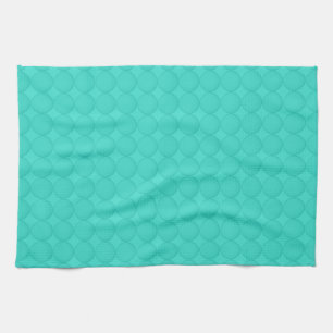 Turquoise Pattern Tea Towel
