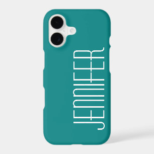 Turquoise Personalize Jumbo Name