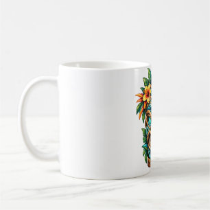 Turquoise Petal Guardian Coffee Mug