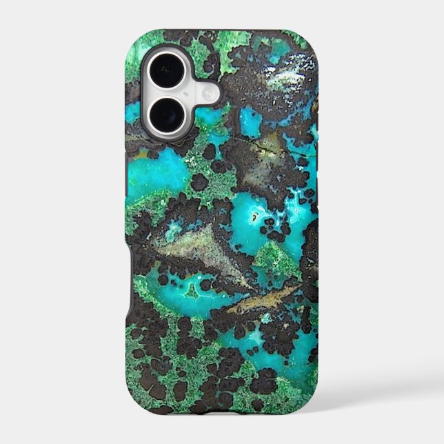 "Turquoise Phone Case" (Back)