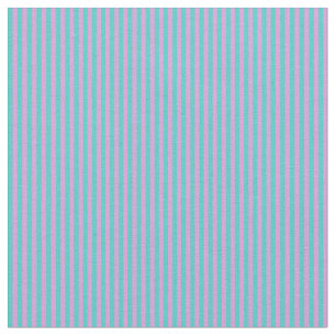 Turquoise & Plum Coloured Lined Pattern Fabric