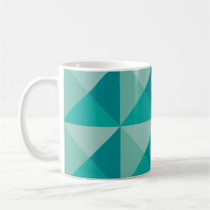 Turquoise Pyramids Coffee Mug