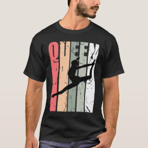 Turquoise Queen Of Dance Champion Birthday Vintage T-Shirt
