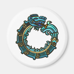 Turquoise Quetzalcoatl Magnet