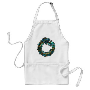 Turquoise Quetzalcoatl Standard Apron