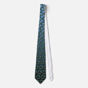 Turquoise Quetzalcoatl Tie