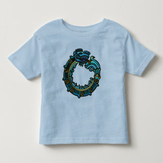 Turquoise Quetzalcoatl Toddler T-Shirt