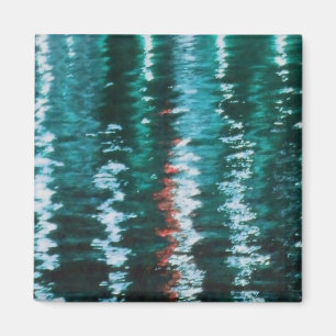 Turquoise Reflections Magnet
