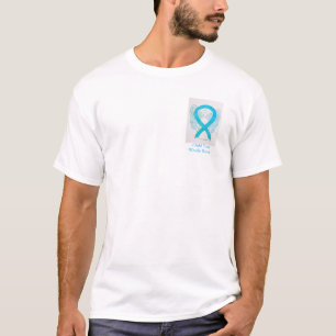 Turquoise Ribbon Angel Cause Awareness hirts T-Shirt