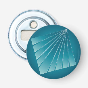Turquoise ribbons bottle opener