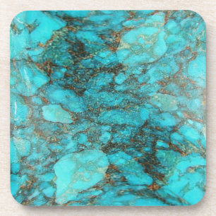 Turquoise Rock Gift Coaster