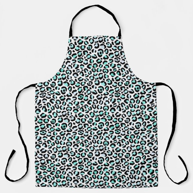 Turquoise Safari Series Design 17  Apron (Front)