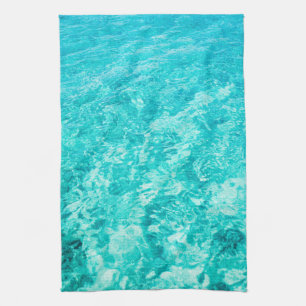 Turquoise Sea Ocean Kitchen Towel