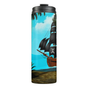 Turquoise Seas Thermal Tumbler