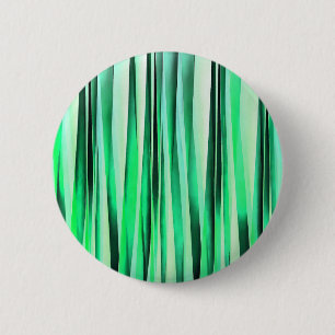 Turquoise Serenity Stripy Pattern 6 Cm Round Badge