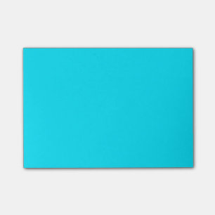 Turquoise Sky Blue Colour Customise This! Post-it Notes