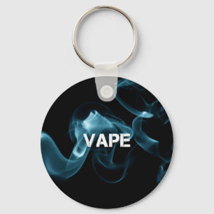 Turquoise Smoke Vape On Key Ring