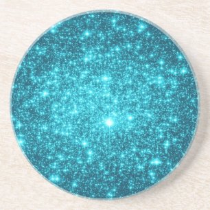 Turquoise Sparkle Coaster
